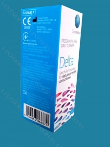 Delta cleaner 20ml раствор-очиститель для жестких контактных линз